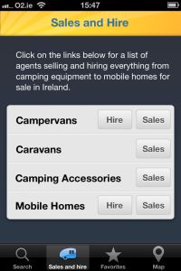 Camping Ireland App